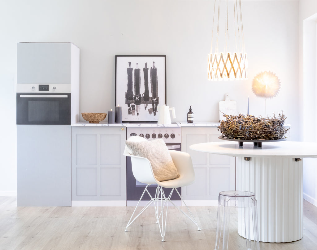 Module de cuisine factice AGDA – Gris clair | Home staging