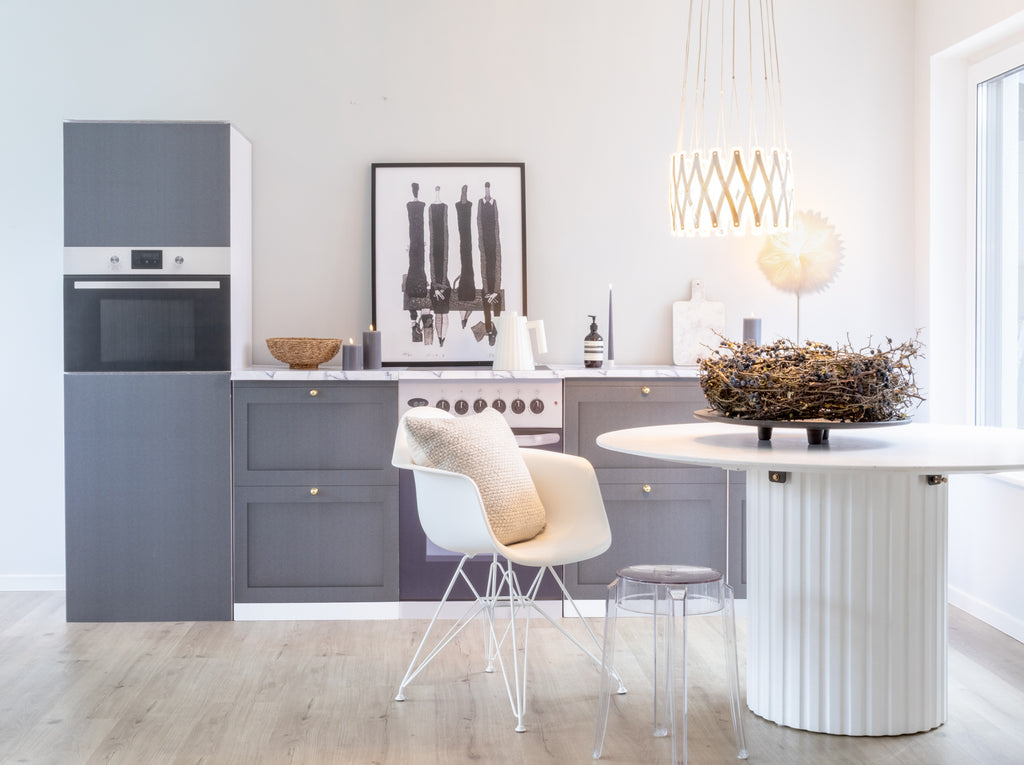 Module de cuisine factice LEEVI – Anthracite | Home staging