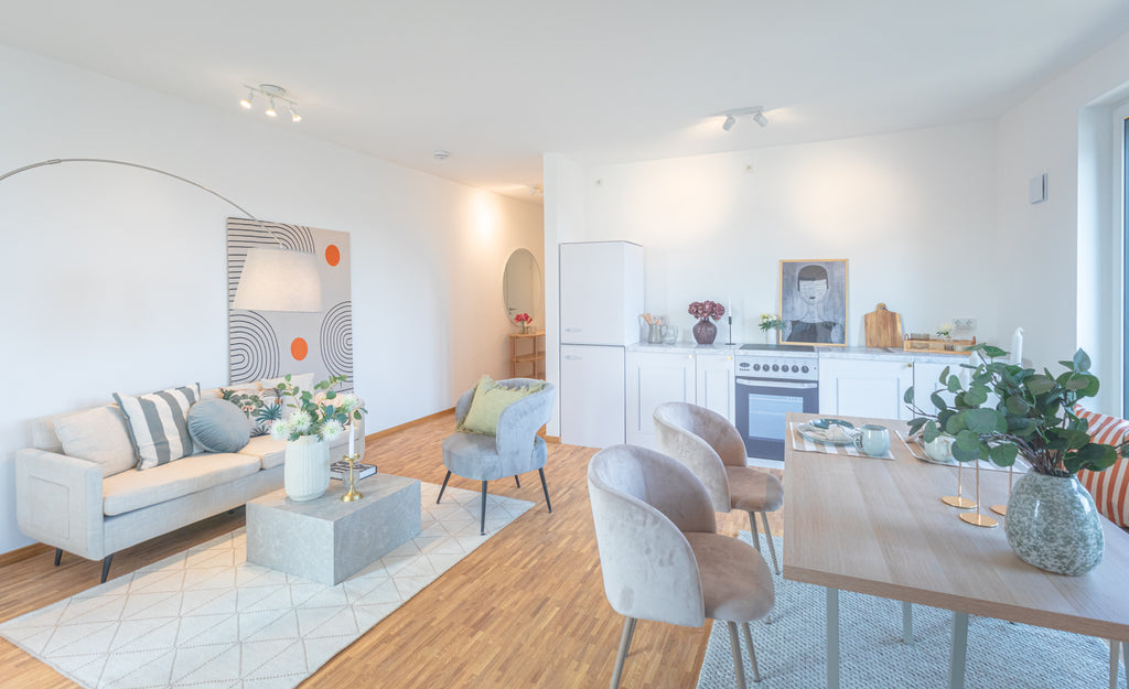Module de cuisine factice ENNA – Blanc | Home staging