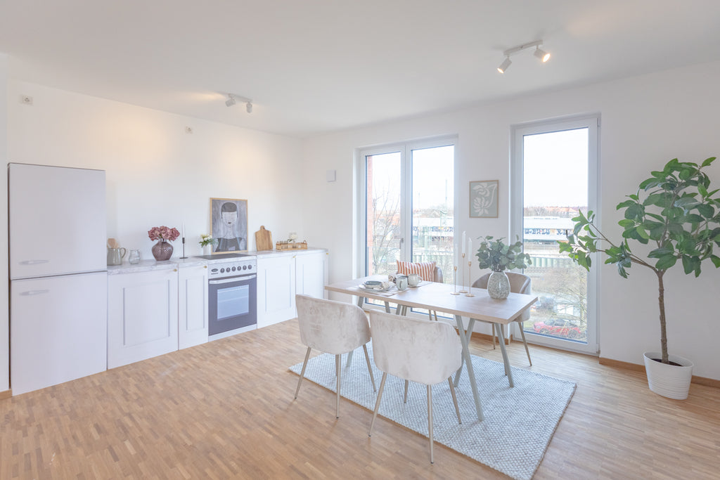 Module de cuisine factice ENNA – Blanc | Home staging