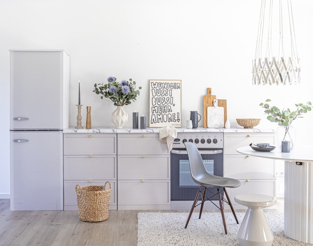 Pack cuisine factice – version Basic pour home staging (5 coloris)